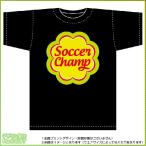 サッカーチャンピオンTシャツ（黒） その他サッカーウエア