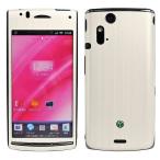 ショッピングacro Xperia acro 専用 デコ シート decotto 外面セット 【アッシュホワイト柄】