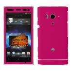 Xperia acro HD SO-03D 専用 デコ シート decotto 外面セット 【ディープピンク柄】