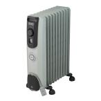 デロンギ RHJ10F1015-DG オイルヒーター 最大適用畳数13畳 ホワイト+ダークグレー