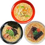 とんこつラーメン3種 食べ比べセット 8人前  博多風あっさり とんこつ  久留米風醤油豚骨 九州男児  ピリ辛