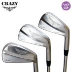 クレイジー ゴルフ マッスルアイアン ヘッドパーツ ６個セット (#5,6,7,8,9,PW) ヘッドのみ  CRAZY CRZ-MUSCLE Iron Set HEAD ONLY 12ss