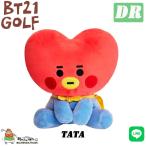 BTS BT21 BABY ゴルフ ヘッドカバー ドライバー用 460cc LINE FRIENDS TATA イシビル 日本正規品 ぬいぐるみ ハート Golf HEAD COVER for Driver 2022wn