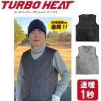 【約1秒で発熱】 TURBO HEAT カーボンナノチューブフィルム ヒーターベスト (バッテリー別売) 電熱 ベスト 男女兼用 ゴルフウェア ターボヒート Lynx Golf Wear