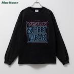 ショッピング綿100 Tシャツ メンズ 綿100% 長袖 クルーネック ネオンプリント ロンT トップス