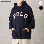 POLO BCSpo лобби si-es обратная сторона шерсть Parker мужской большой Silhouette тянуть over Logo вышивка тренировочный бренд популярный tops 