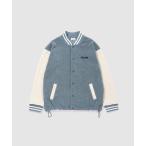 CONVERSE コンバース 裏起毛 スタジャン メンズ 暖かい ドローコード スタジアムジャケット アウター