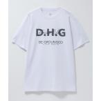 Tシャツ メンズ 半袖 綿混 レギュラーシルエット ロゴ プリント クルーネック トップス