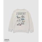 PEANUTS SNOOPY ピーナッツ スヌーピー 裏起毛 トレーナー メンズ スウェット 暖かい トップス