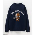 ショッピングオリジナルデザイン Tom and Jerry トムとジェリー ニット セーター メンズ ユニセックス キャラクター トップス