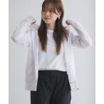  Rush Guard женский длинный рукав вода суша обе для палец дыра имеется dry UV cut Zip выше Parker внешний 