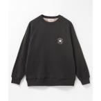 CONVERSE Converse обратная сторона ворсистый футболка женский подкладка мохнатый теплый тянуть over тренировочные топы 