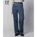 C17si- seven чай n Denim брюки женский широкий брюки джинсы ji- хлеб низ 