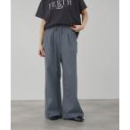  мой teni Denim брюки женский широкий брюки автомобиль n пятно - ткань двойной tuck талия резина шнур низ 