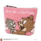 Yahoo! Yahoo!ショッピング(ヤフー ショッピング)Tom and Jerry トムとジェリー ポーチ 小物入れ 化粧ポーチ レディース サガラ刺繍 もこもこ キャラクター ロゴ ライフスタイル雑貨