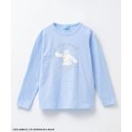 サンリオキャラクターズ シナモロール Tシャツ 子供服 女の子 キッズ 長袖 綿混 ロンT トップス ネコポス対応