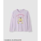 サンリオキャラクターズ 着ぐるみポムポムプリン Tシャツ ロンT 子供服 女の子 キッズ 長袖 トップス 爆買