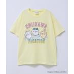 ちいかわ 半袖Tシャツ キッズ 子供服 女の子 ガールズ キャラクター プリント クルーネック カットソー トップス ネコポス対応