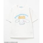 サンリオキャラクターズ シナモロール Tシャツ 子供服 女の子 キッズ 半袖 綿混 トップス ネコポス対応