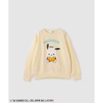 サンリオキャラクターズ ポチャッコ トレーナー スウェット 子供服 女の子 キッズ 裏毛 スパンコール トップス 爆買