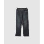 デニムパンツ 子供服 男の子 キッズ ジーンズ ジーパン ストレート ストレッチ 暖かい 防寒 ボトムス