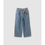 RICH MIX リッチミックス デニムパンツ 子供服 女の子 キッズ チャーム付き ジーンズ ジーパン ボトムス 爆買