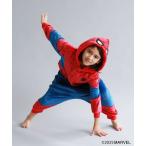 ショッピング着ぐるみ MARVEL マーベル 『スパイダーマン』パジャマ 子供服 男の子 キッズ ルームウェア 着ぐるみ 部屋着 コスプレ
