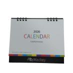 2026年　卓上カレンダー　1冊　シンプル オフィス向け 見やすい4か月表示 六曜表示※2冊セット3冊セット4冊セット5冊セットもストア内で販売中