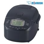 NP-RU05-BZ ZOJIRUSHI ストレートブラック 圧力 IH 炊飯ジャー 3合炊き 象印 在庫あり 3通り炊き分け圧力 極め炊き 鉄器コート 黒まる厚釜 内釜3年保証 日本製