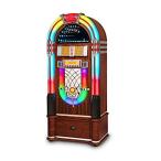 Crosley CR1215A-WA Jukebox, Includes AM/FM Radio & Bluetooth Receiver & CD  並行輸入品