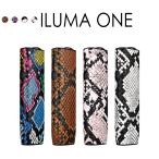 ショッピングiqos iqos イルマi ケース 蛇柄 iqos iluma oneケース PUレザー