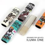 iqos イルマi ケース iqos iluma oneケース スケボー 骸骨 ドクロ  PUレザー