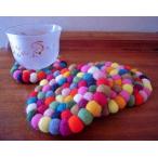 フェルトボールコースター ラウンド