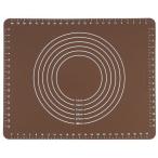 ヨシカワ ホームベーカリー倶楽部 シリコンマット SJ1455 ブラウン 50×40×0.1cm