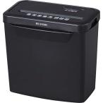 アイリスオーヤマ シュレッダー 家庭用 細断枚数5枚 クロスカット ホチキス対応 連続使用2分 ダストボックス8.7L A4/80枚収容 コンパ