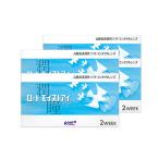 ショッピングコンタクトレンズ 2week 【4箱】【即日発送】ロート モイストアイ 2WEEK（6枚入）BC8.6 DIA14.0 シリコーンハイドロゲル 酸素透過率160 メーカー正規品 送料無料 コンタクトレンズ 2week