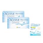 ショッピングアキュビュー オアシス J＆J 2weekアキュビューオアシス2箱【oasys2week2】+レンズドロップ1箱