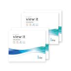 コンタクトレンズ 1day ビューイット ワンデー(30枚) 【4箱】両眼2ヵ月分 BC8.7 DIA14.0 ポスト投函メール便 潤い成分配合 UVカット クリアな視界