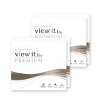 ショッピングPREMIUM コンタクトレンズ 1day(187Dk/L)シリコン UVカット ビューイット PREMIUM 1day(30枚)【4箱】ワンデー 酸素透過率187 国内最高スペック プレミアム