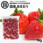 前田家 無添加 イチゴ 冷凍 1kg 1袋 