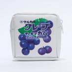 Yahoo! Yahoo!ショッピング(ヤフー ショッピング)お菓子シリーズ お菓子ポーチ マルカワフーセンガム グレープ スクエアポーチ