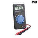 エスコ デジタルテスター(カード型) EA707A-6A