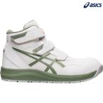 アシックス 安全靴 作業靴 ウィンジョブCP216 ホワイトXライケングリーン 27.5cm 1273A076.100-27.5