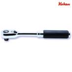 コーケン Z−EAL 3／8” (9.5mm) SQ. プッシュボタン式ラチェットハンドル 全長178mm 3725ZB