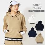 ゴルフウェア レディース gs GOLF プルパーカー フーディー スウェットジャージ トップス リブロゴ おしゃれ 秋冬 春夏 ブランド