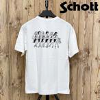 ショッピングschott Schott ショット GIRLS WITH BULLDOG 半袖Tシャツ トップス メンズ ブランド