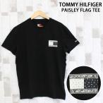 TOMMY HILFIGER トミー ヒルフィガー TJM ペイズリーフラッグバックプリントTシャツ TJM REG PAISLEY FLAG TEE EXT 半袖 トップス DM0DM20774 メンズ ブランド