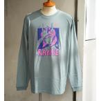 Rangeレンジ　Loser SIGN 長袖Tシャツ c blue-XL