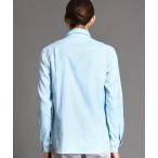 BEZコットンリネンストレッチシャツ