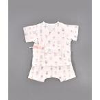 【スラップスリップベビー】ガーゼカシュクールスーツ